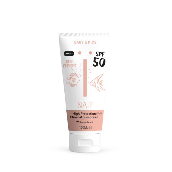 Naïf Baby & Kids Mineral Sunscreen Cream SPF50 100ML